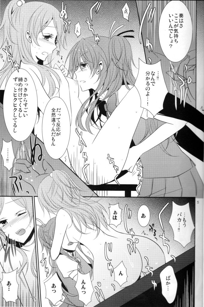 (C80) [434NotFound (isya)] 2 Become 1 (スイートプリキュア)