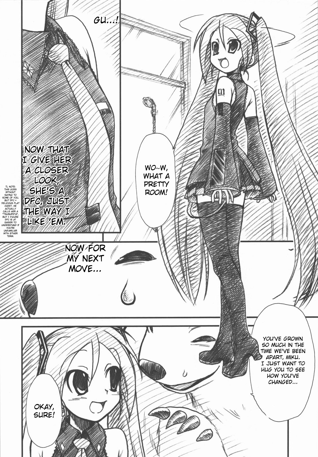 (サンクリ37) [MEKONGDELTA & DELTAFORCE (ぜんき, Route39)] DTM (初音ミク) [英訳]