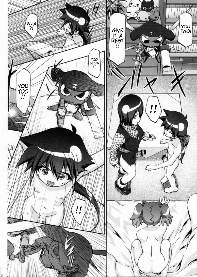(C72) [ギャンブラー倶楽部 (香坂純)] 夏・赤 (ケロロ軍曹) [英訳]