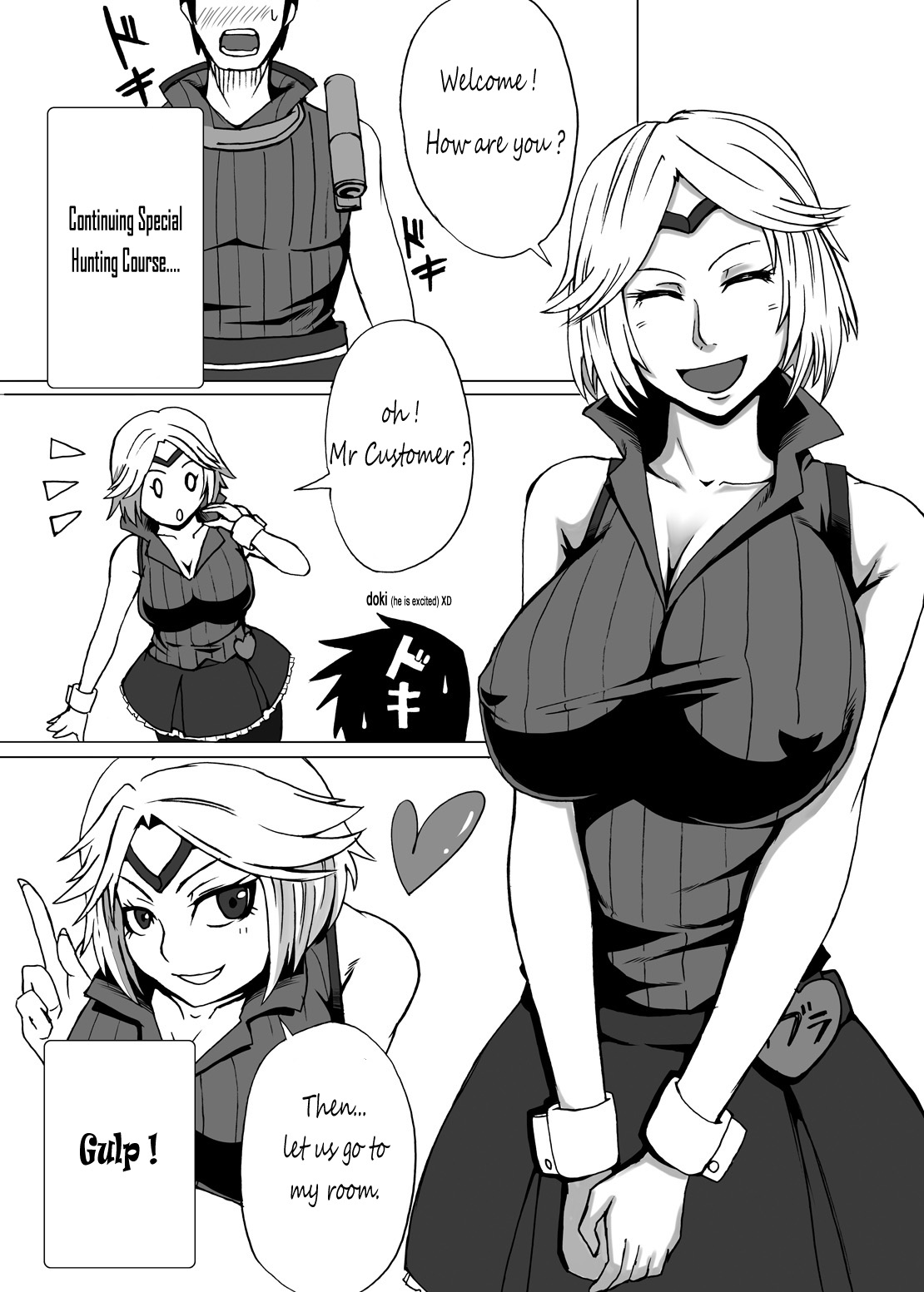 (C80) [裏KENTの秘密基地 (KENT)] モンナミラーズへようこそ (モンスターハンター) [英訳]