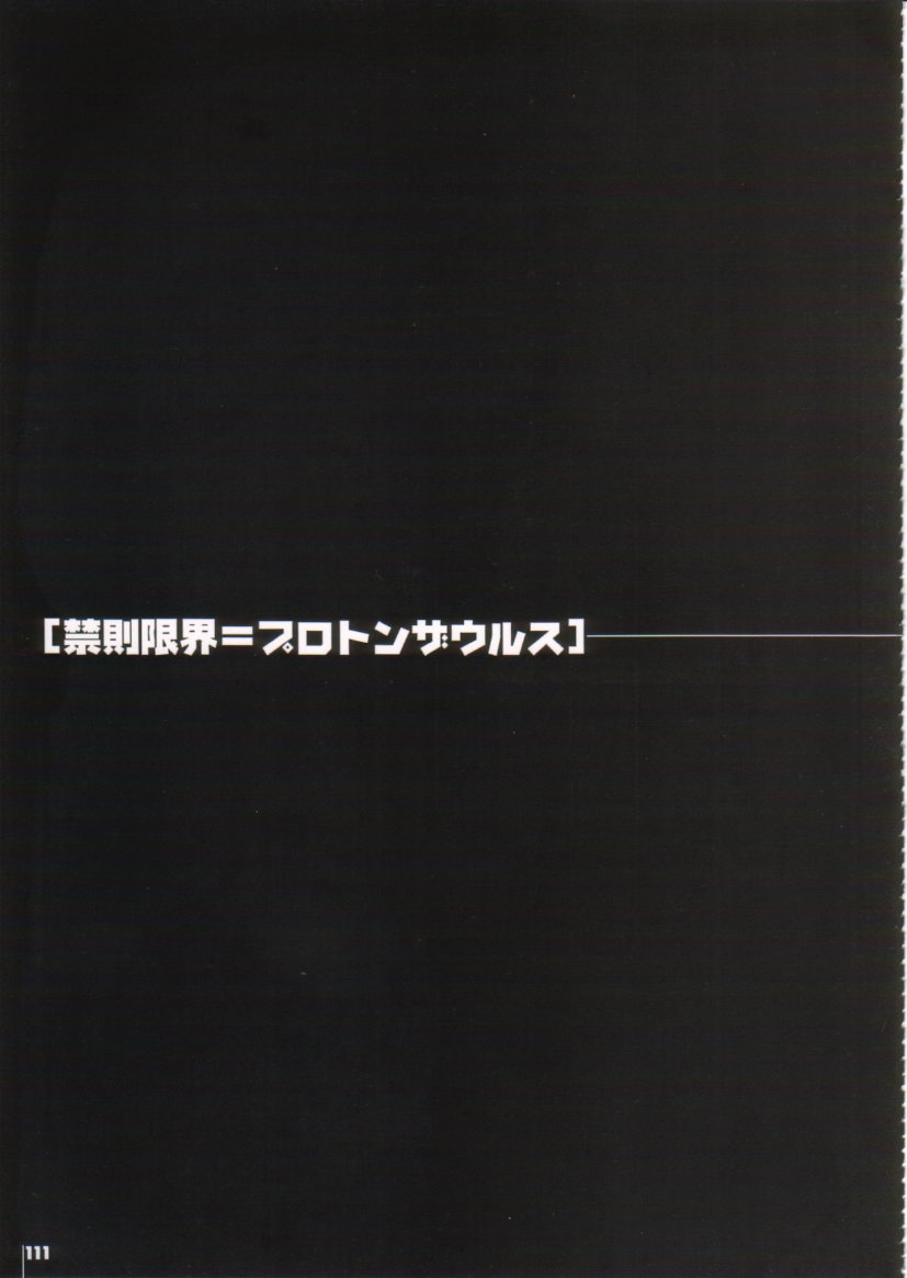 [プロトンザウルス] 禁則限界