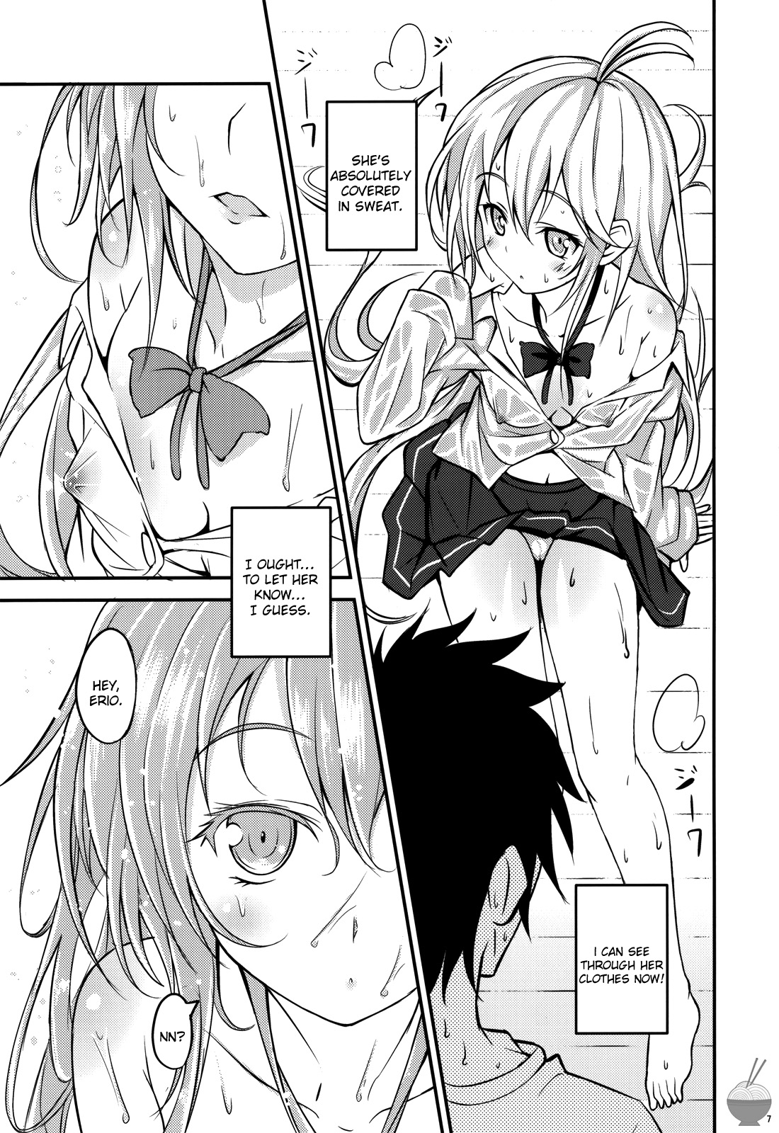 (COMIC1☆5) [AGOI亭 (三九呂)] セルシウス参拾九度 (電波女と青春男) [英訳]