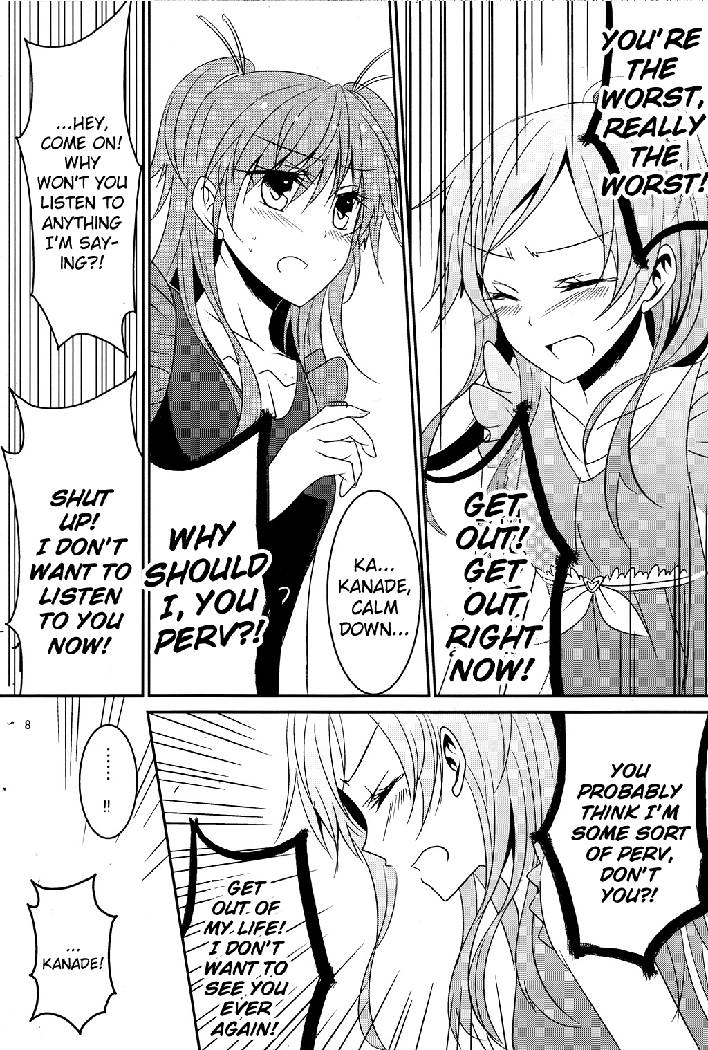 (COMIC1☆5) [434NotFound (isya)] Flow Beat (スイートプリキュア♪) [英訳]