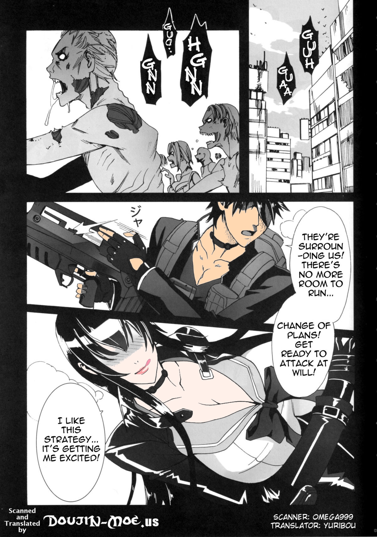 (C79) [Maidoll (飛燕)] Kiss of the Dead (学園黙示録) [英訳]