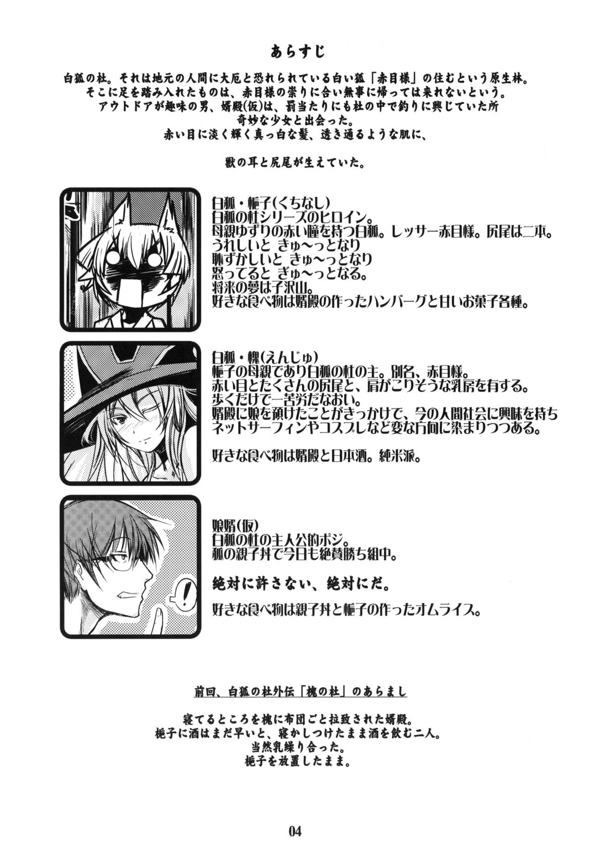 (COMIC1☆5) [端末異常 (BadHanD)] 白狐の杜 其の伍