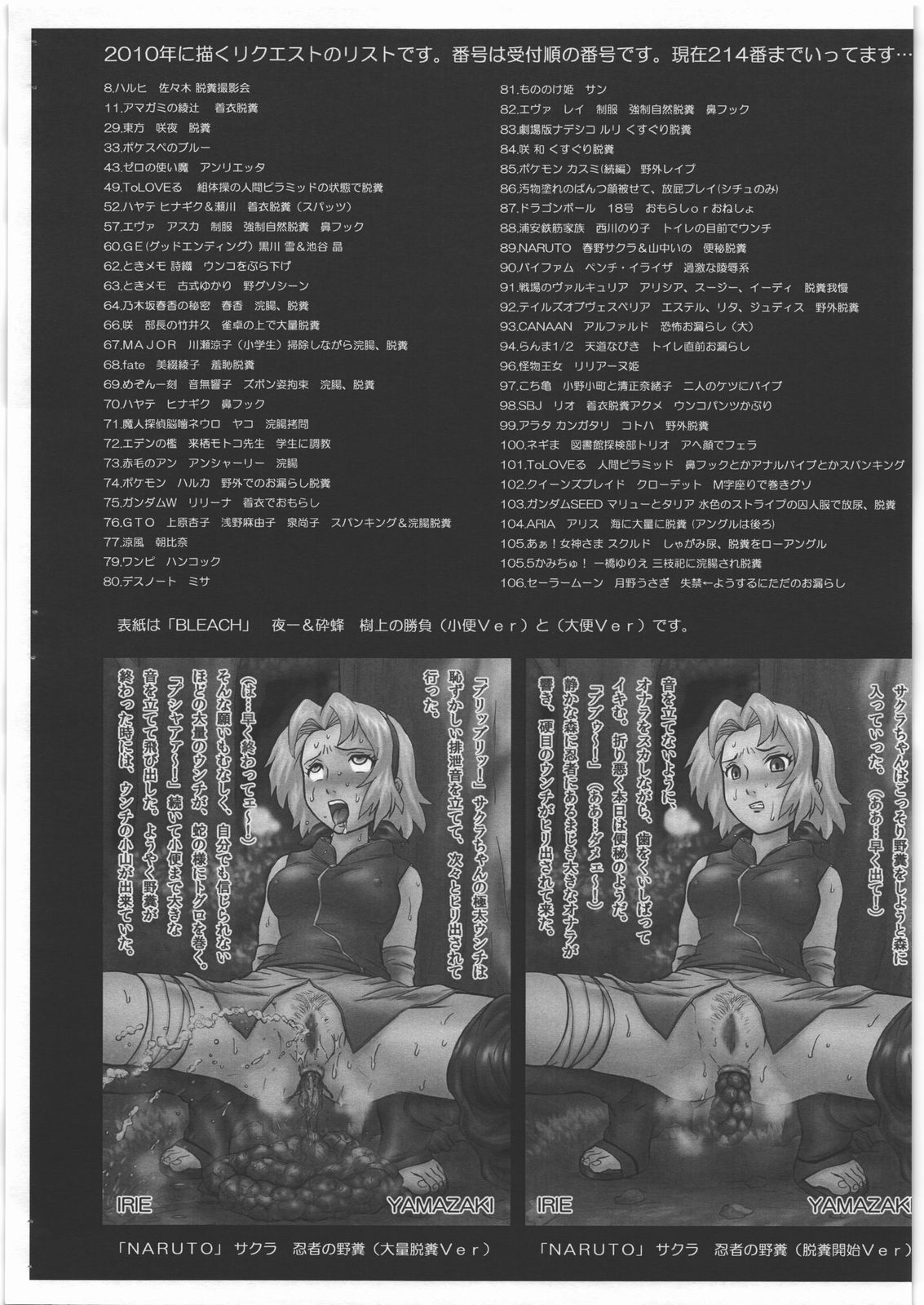 (C77) [RAT TAIL (IRIE YAMAZAKI)] IRIE倶楽部ブログガイド 3 (よろず)