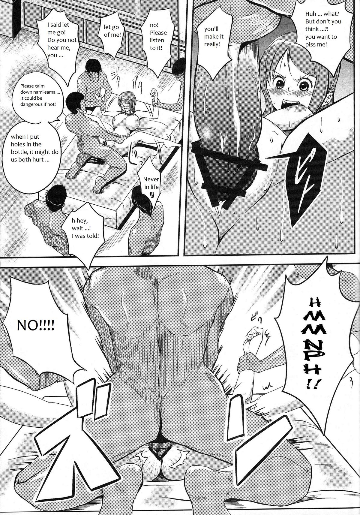 (C78) [華みづき (みづき翔)] ナミイヂリ (ワンピース) [英訳]