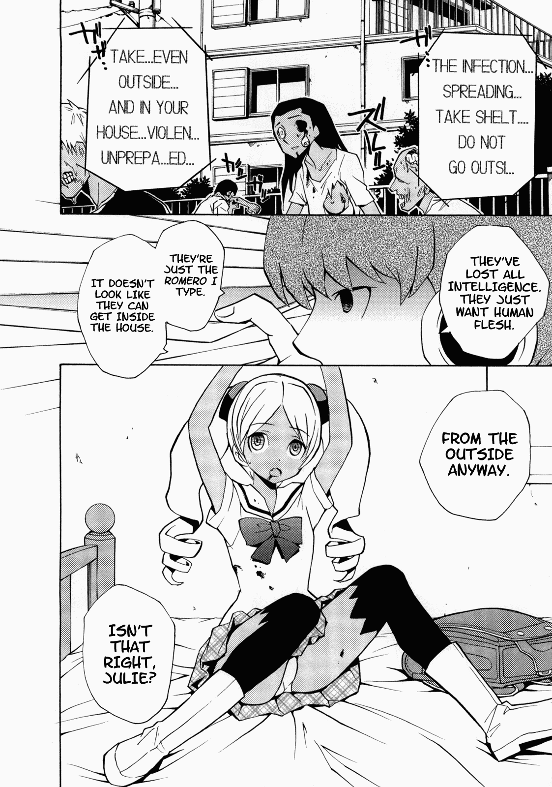 [はだむらさき] GIRL OF THE DEAD [英訳]