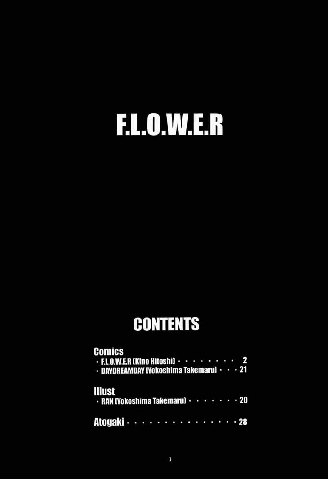 (C60) [こぴくら (鬼ノ仁、邪武丸)] F.L.O.W.E.R Vol.01 (名探偵コナン) [英訳]