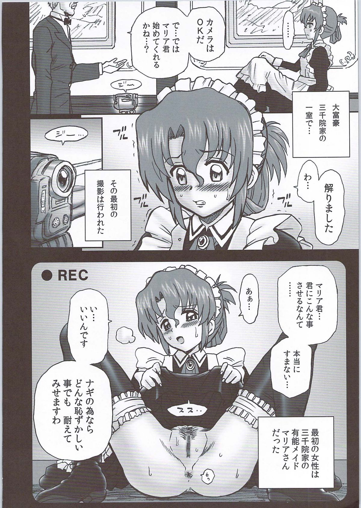 (COMIC1☆4) [RAT TAIL (Irie Yamazaki)] TAIL-MAN HAYATE BOOK (ハヤテのごとく!)