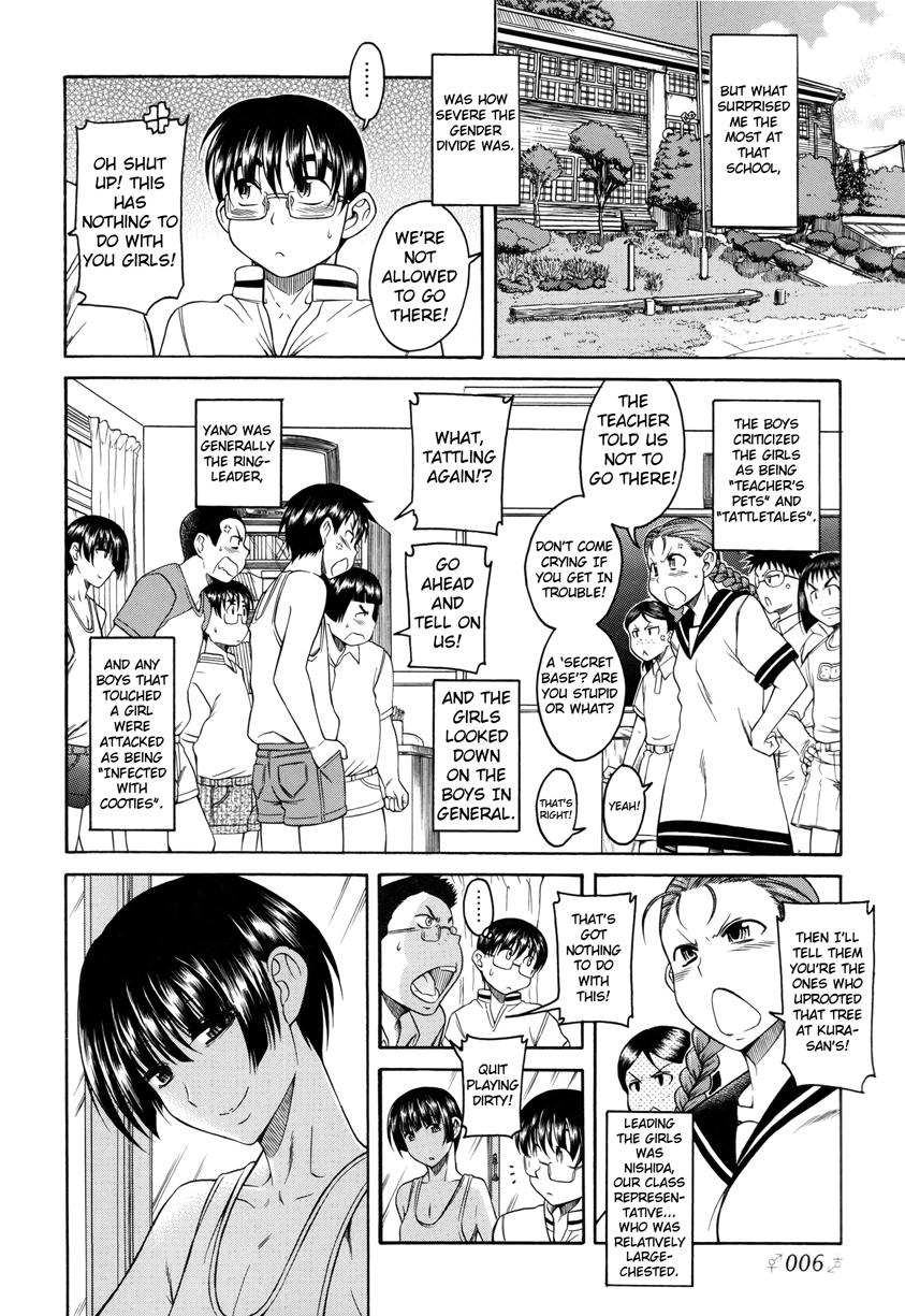 [甘詰留太] 夏と川瀬とボクとアレ [英訳]