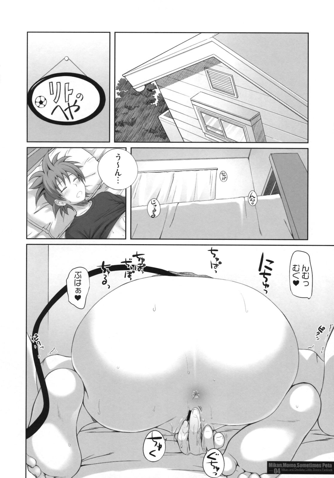 (C79) [40010壱号 (40010試作型)] MIKAN, MOMO, SOMETIMES PETA (ToLOVEる)