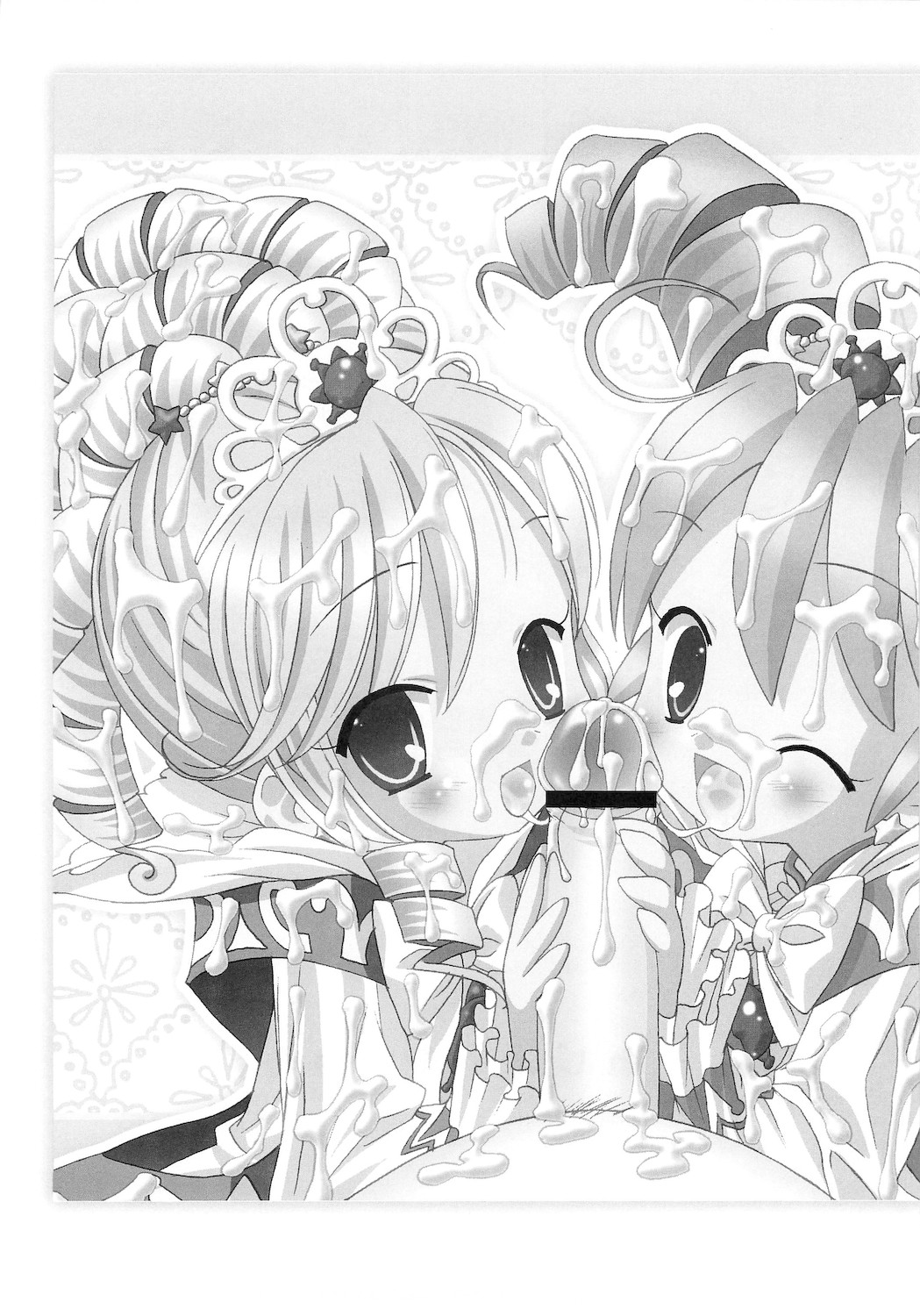 (サンクリ27) [ふらいぱん大魔王 (提灯暗光)] ごっくん☆プリンセス (ふしぎ星のふたご姫)
