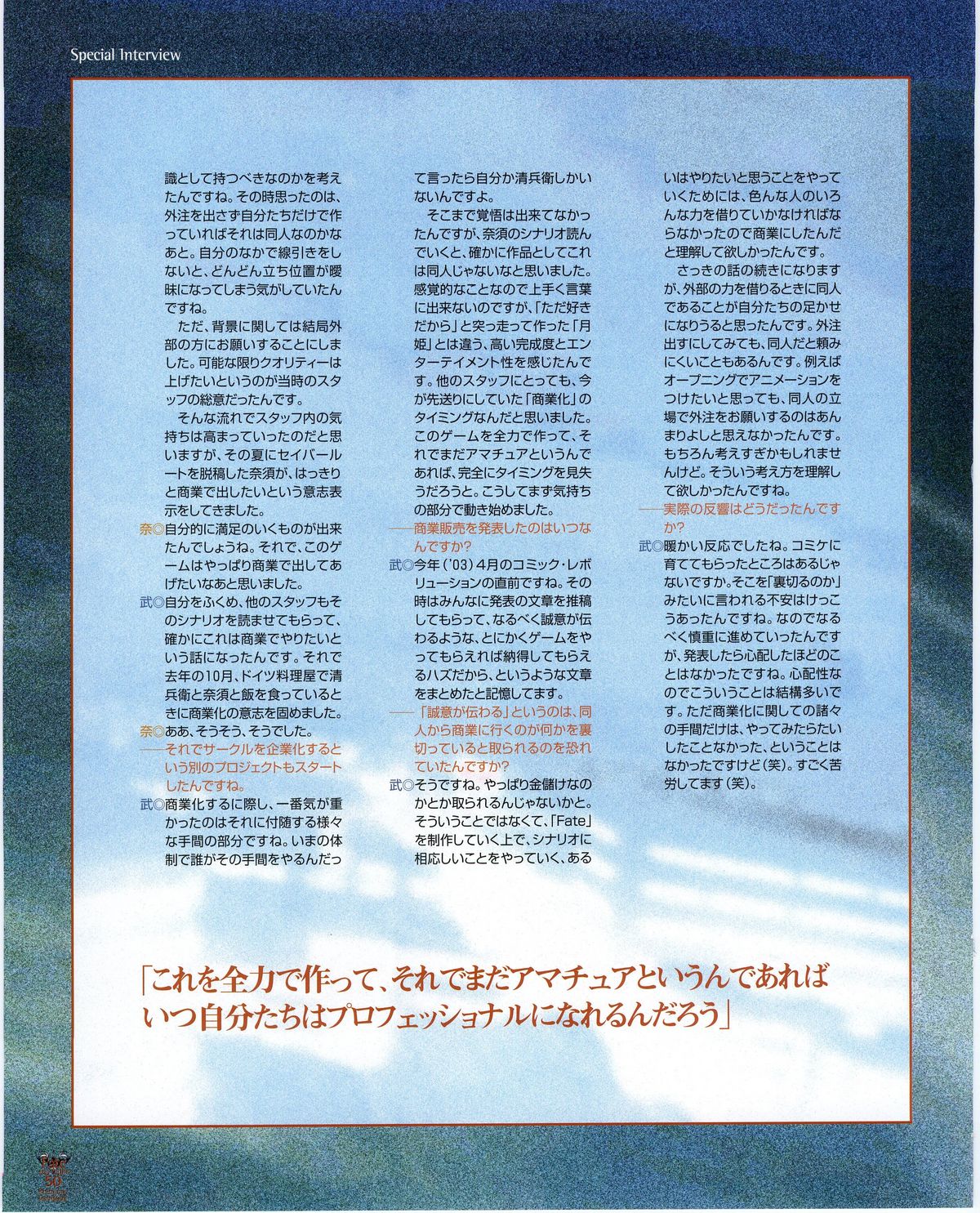 フェイト／ステイナイト　プレミアムファンブック (画集・設定資料集)