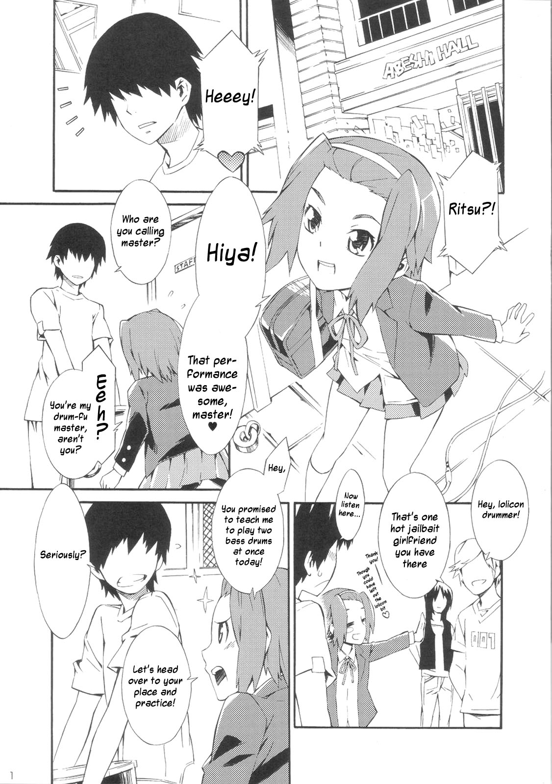 (COMIC1☆4) [SOULFLY (ムサシマル)] SOULFLY5 DOUBLE BASS DRUM (けいおん!) [英訳]