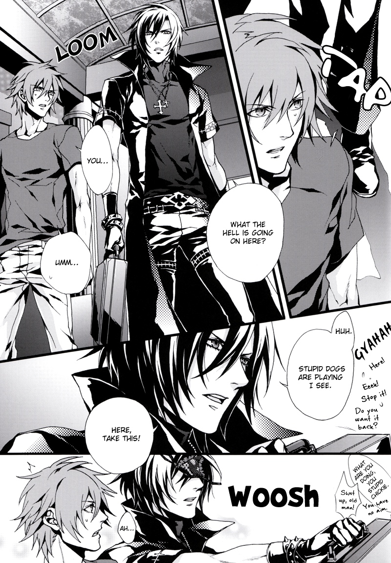 (C75) [犬型サミット (フジノ)] pj [pants jack] (咎狗の血) [英訳]