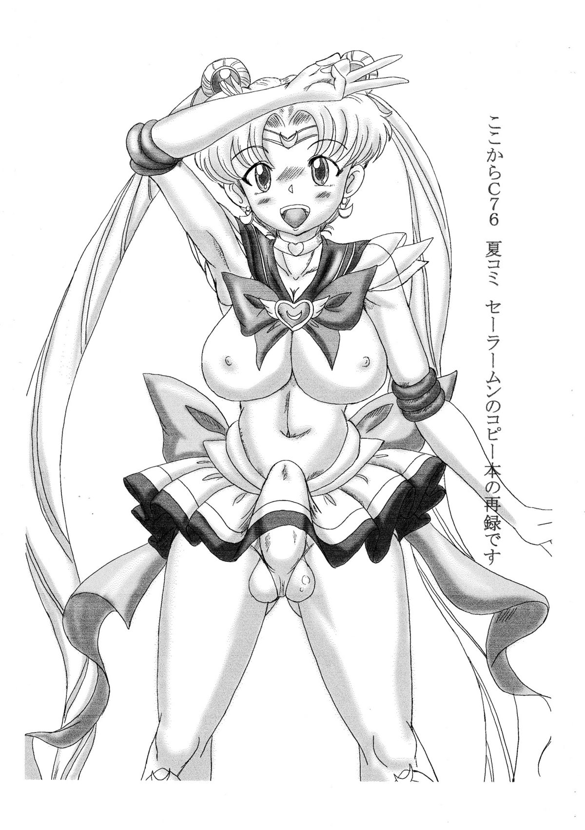 [生猫亭] 生猫コピー本 ふたなり魔法少女と美少女戦士