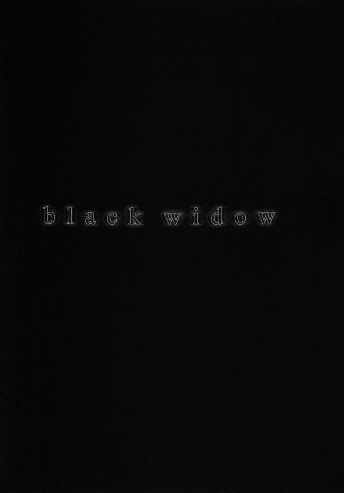 (C78) (同人誌) [Disaster (Cuvie)] black widow (戦国BASARA)