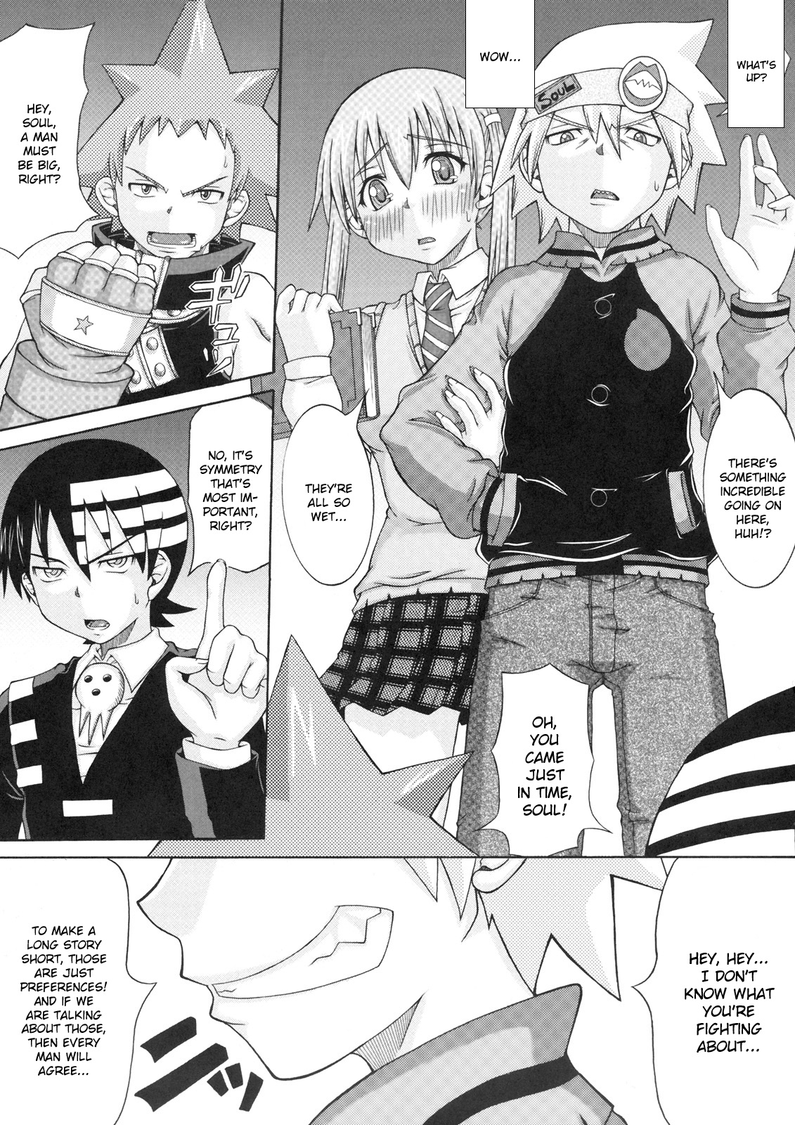 (C77) [ラビットラビリンス (波風乱空)] RABI×2 3rd 章1 (ソウルイーター) [英語]