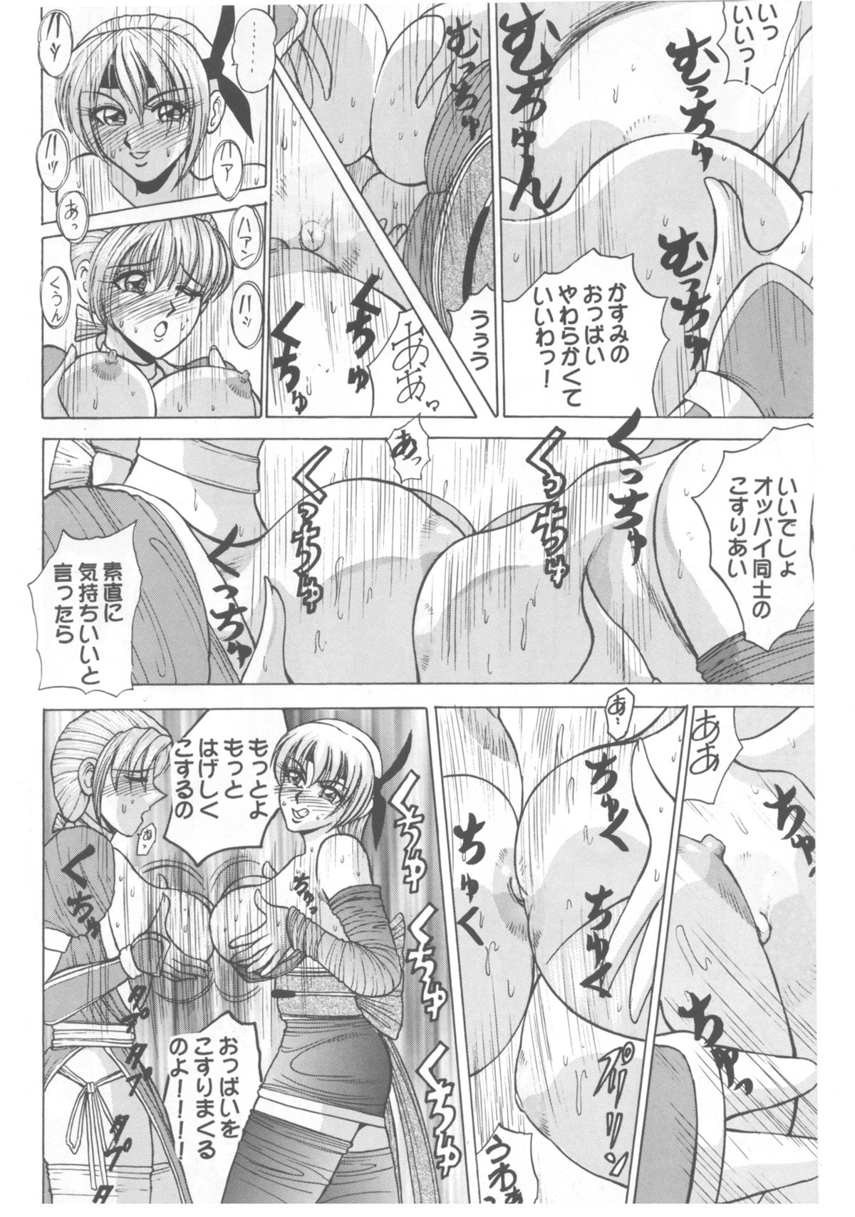 [デートはゴージャスに (ポンズ)] 柔乳マイスター (デッドオアアライブ)