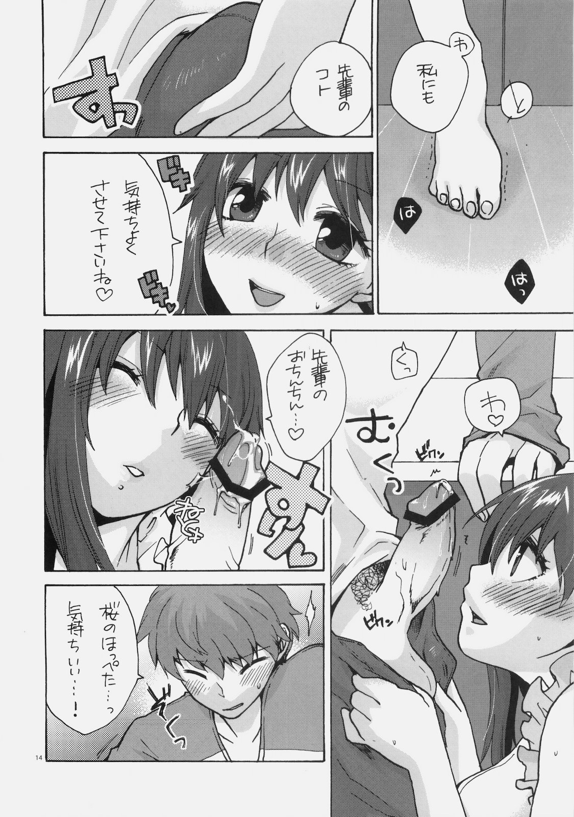 (COMIC1☆4) [TRIP SPIDER (niwacho)] ないしょのオママゴト (Fate / hollow ataraxia)