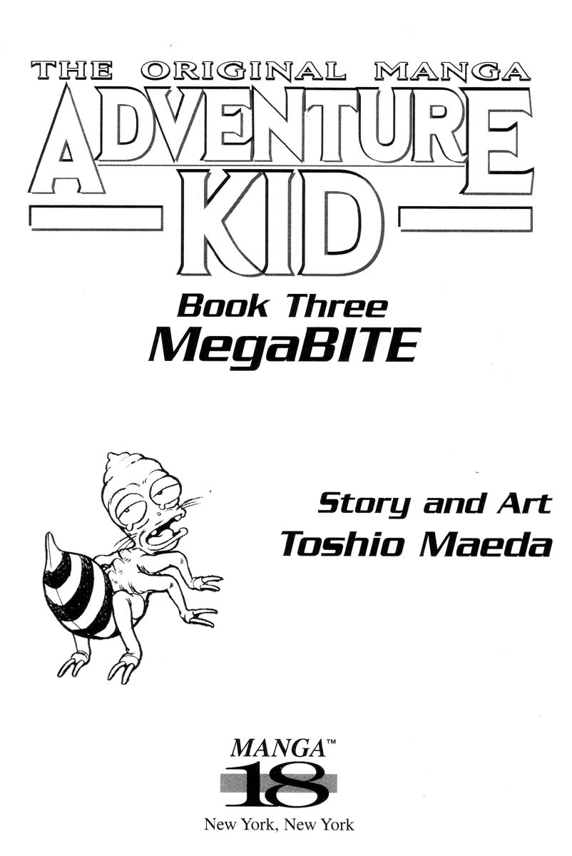 [前田俊夫] アドベンチャーKID 第3巻 [英訳]