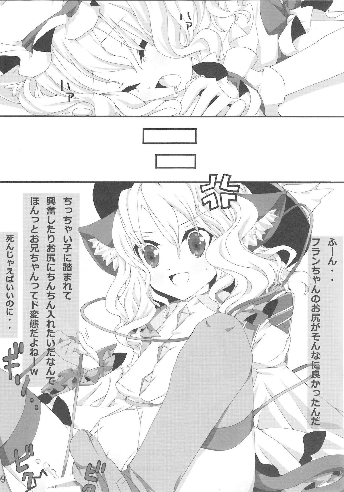 (例大祭7) [gutterflower (TM)] クロネコ シロネコ (東方Project)