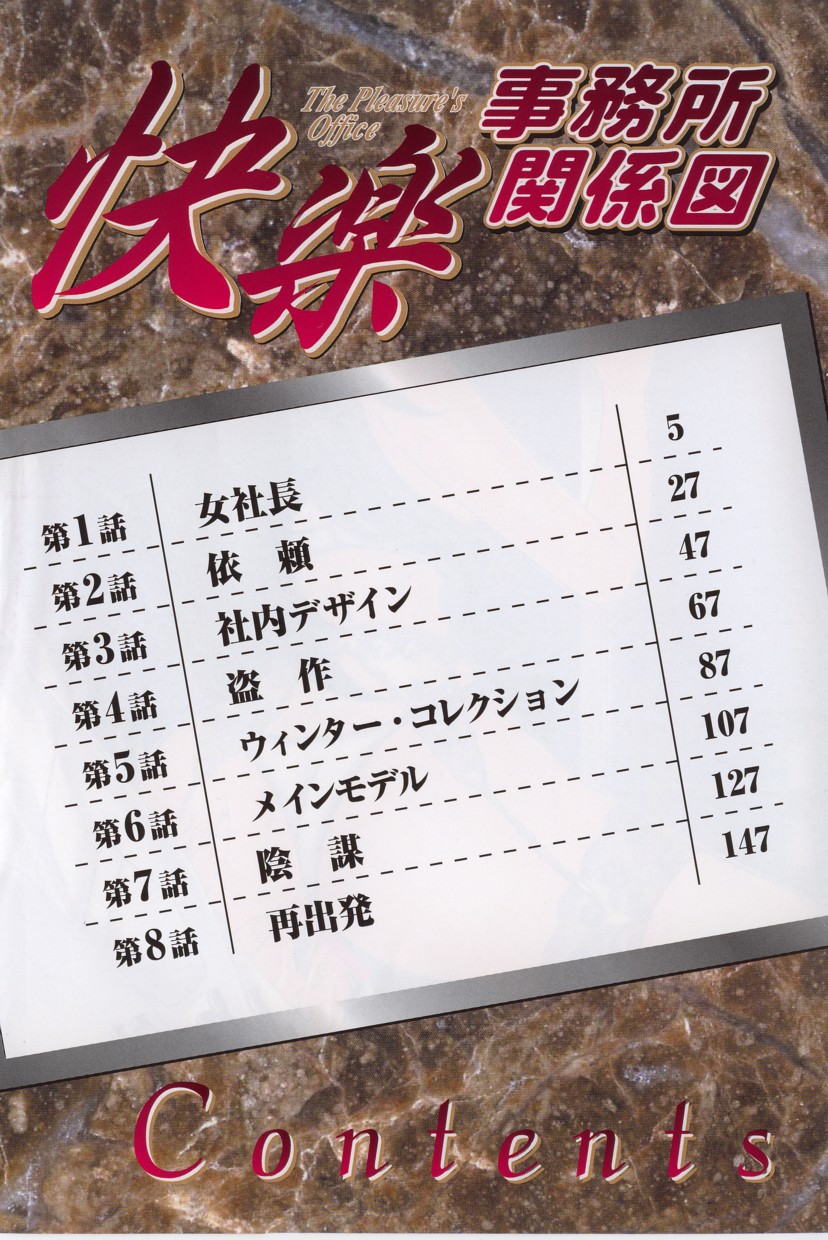 [東御堂ひさぎ] 快楽事務所関係図