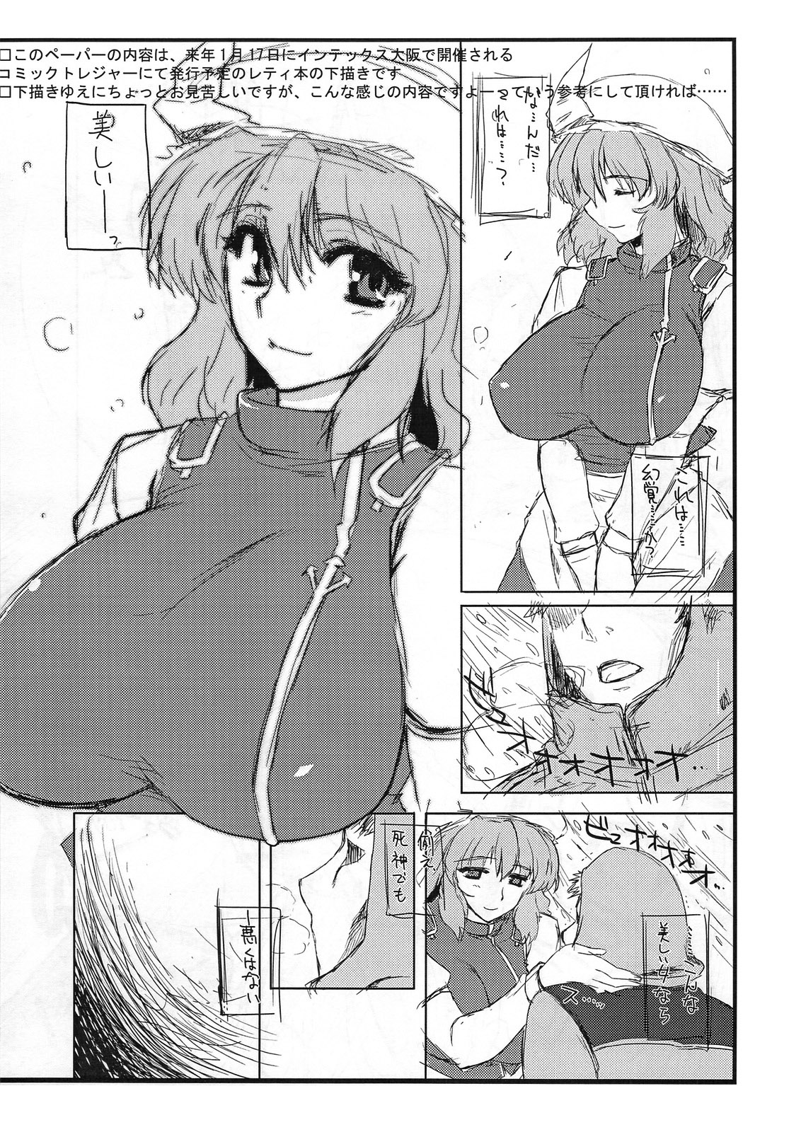(C77) [04U (陵たすく)] 太陽の畑にて･それから + ペーパー (東方Project)