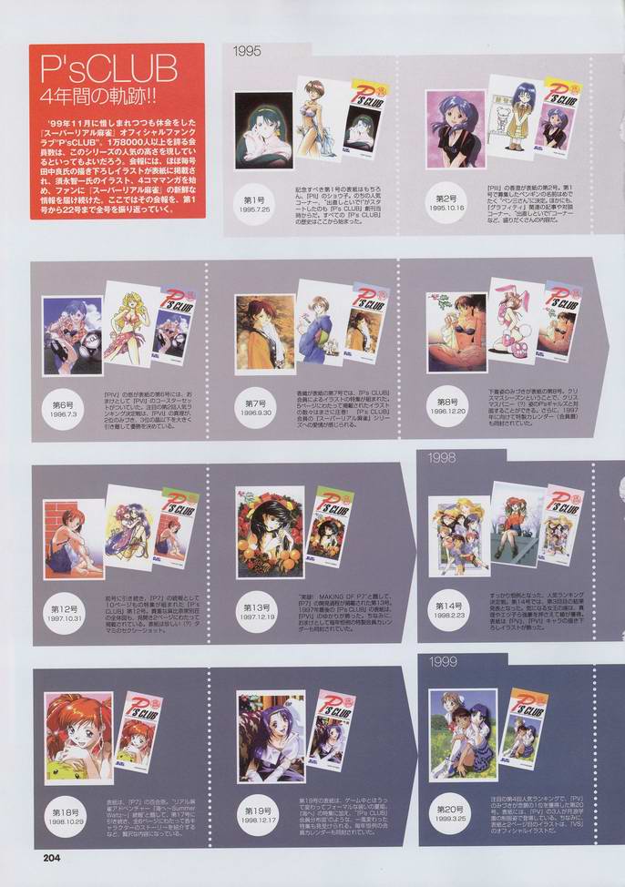 スーパーリアル麻雀 ビジュアルファンブック パーフェクトコレクション