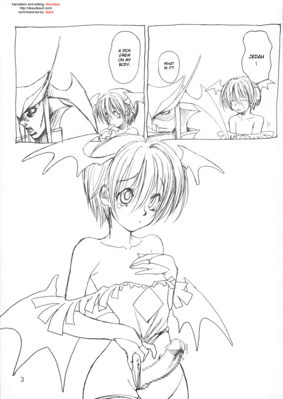 (C62) [がさやぶ (冬部李穏)] Sweet Lil' Devil (ヴァンパイア) [英訳]