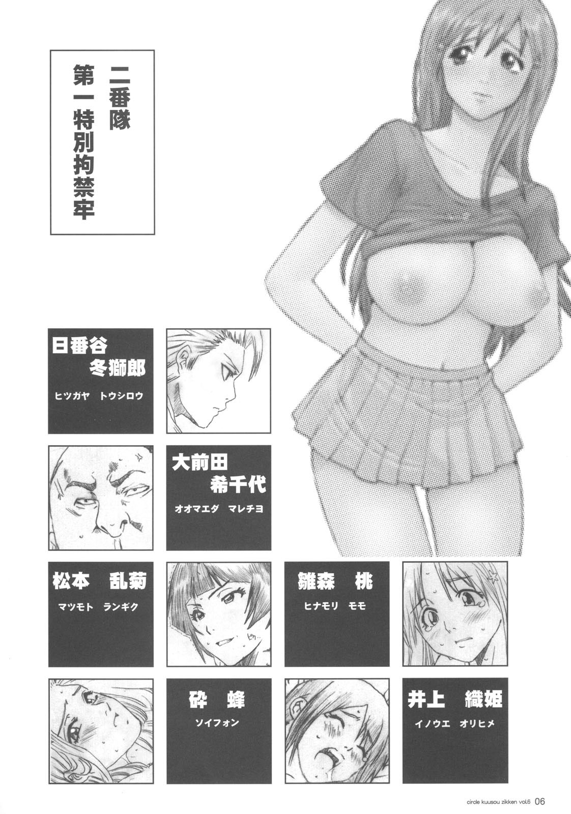 [サークル空想実験 (宗人)] 空想実験 vol.6 (ブリーチ) [英訳]