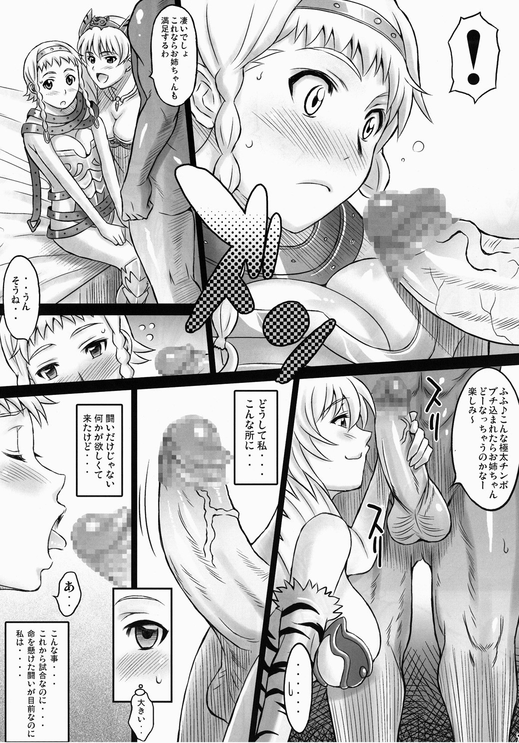 (C76) [ディオゲネスクラブ (灰川ヘムレン)] シスターズブレイク (クイーンズブレイド)
