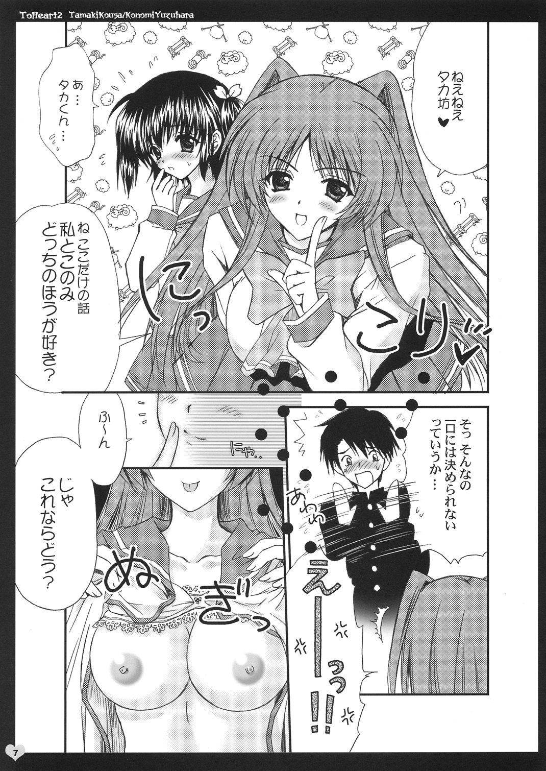 (C68) [うさうさ (あきら)] EROTIC TRIAD (トゥハート2)