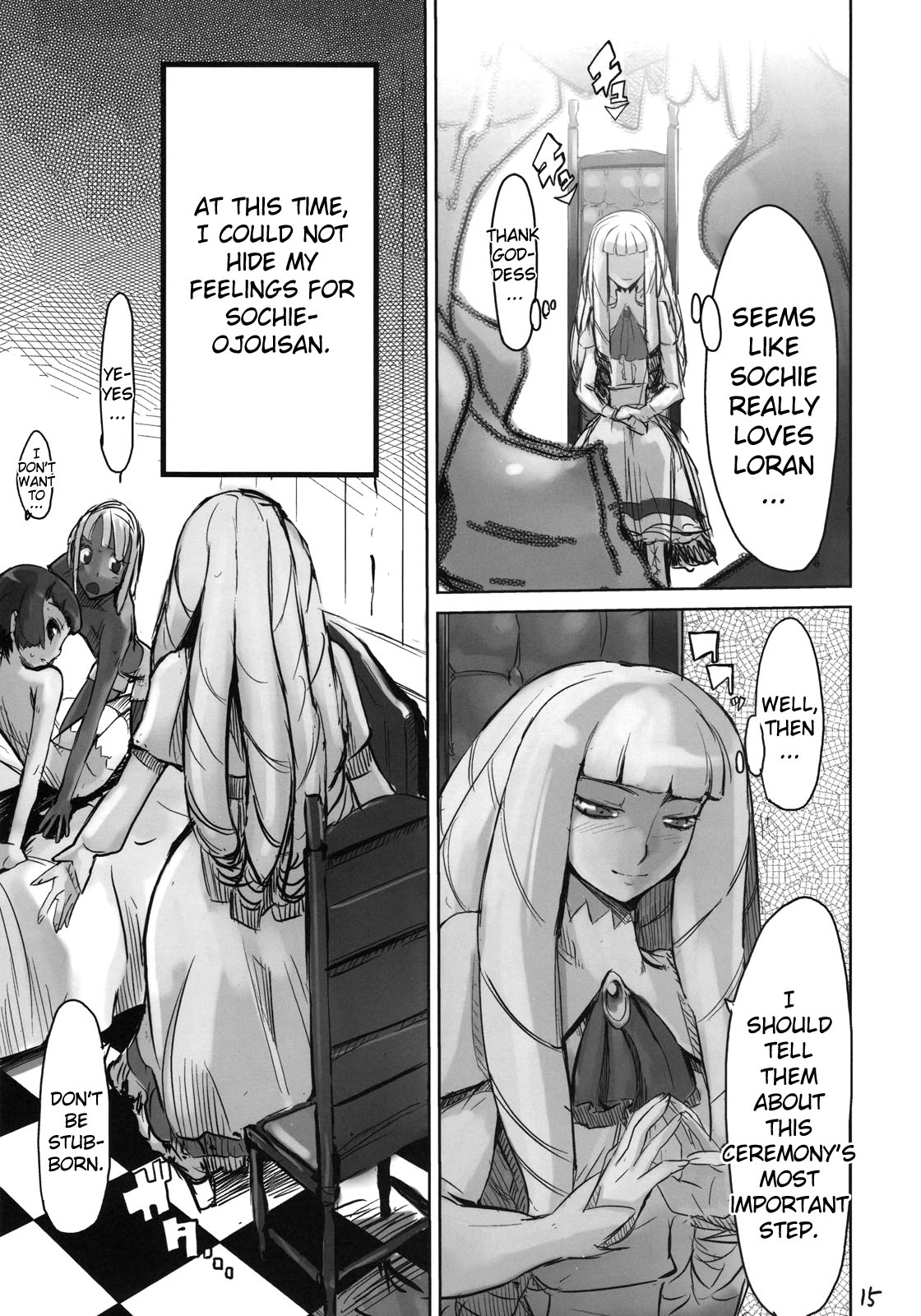 (C75) [ひょこ道 (ひょころー)] Moustache of white doll (∀ガンダム) [英訳]