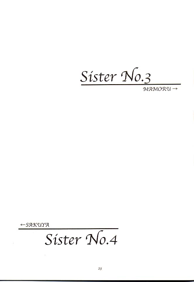 (Cレヴォ30) [MK2Factory (めけめけ)] SISTER NO.3 (シスタープリンセス)