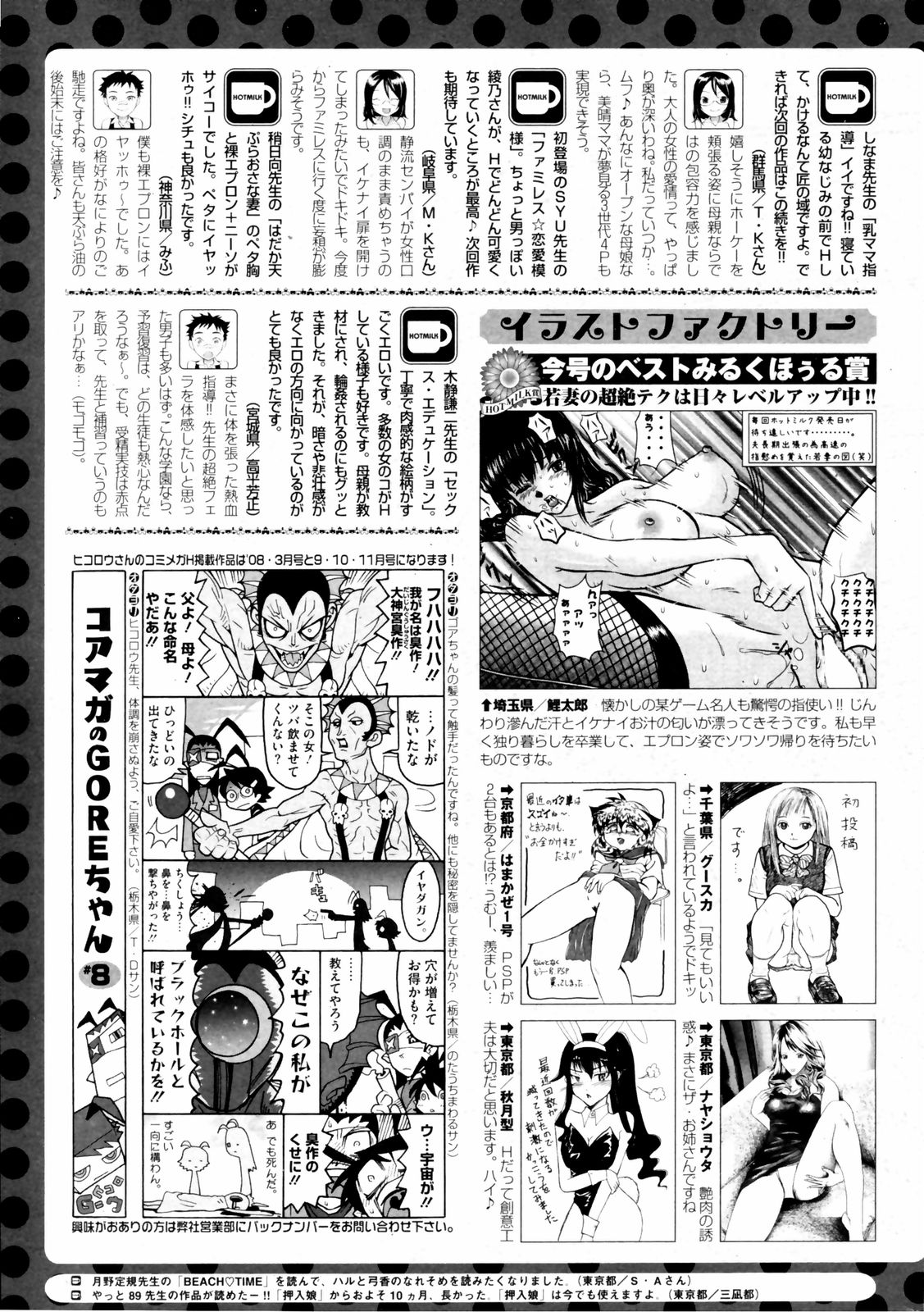 コミックホットミルク 2008年12月号