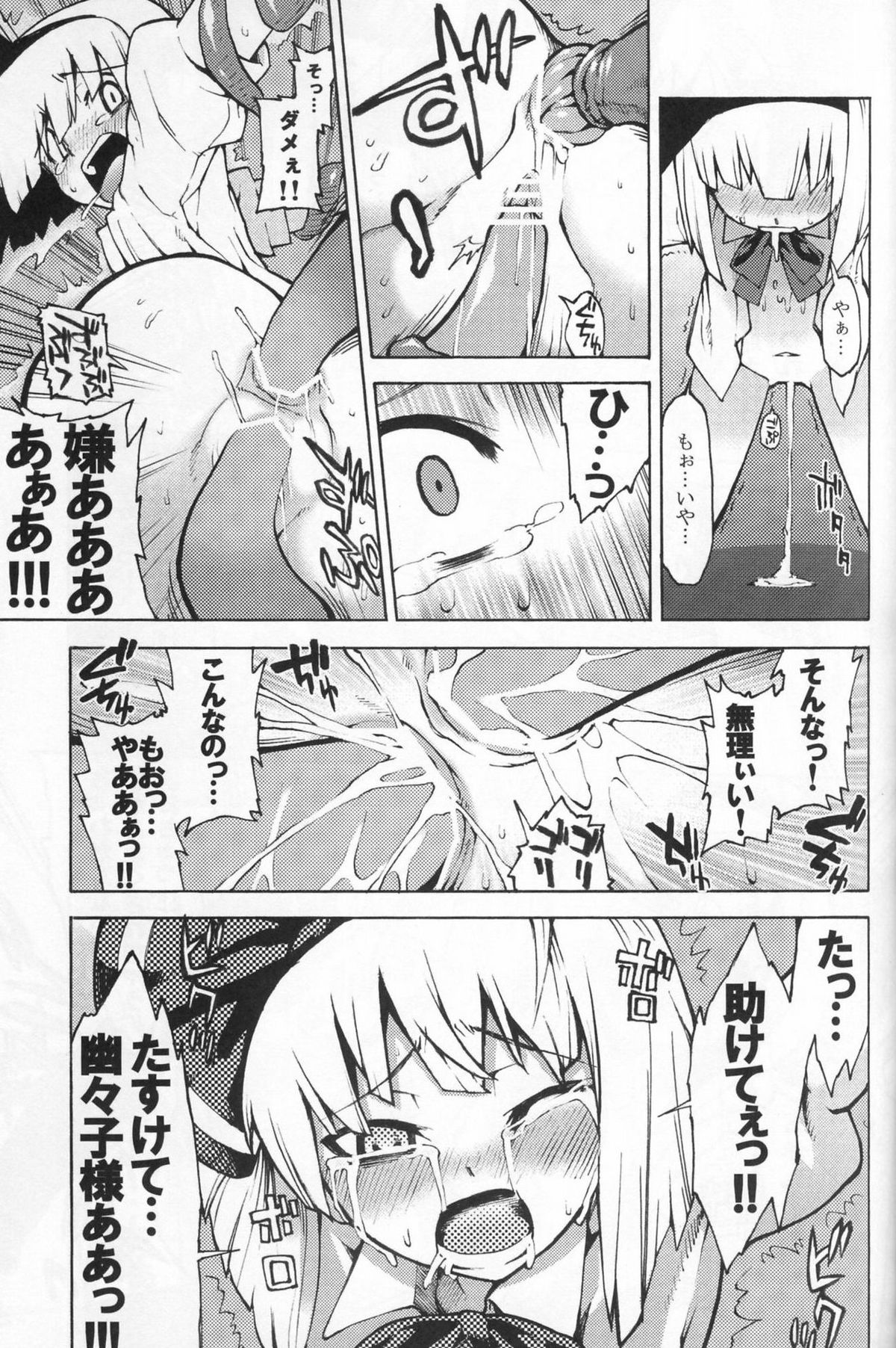 (C74) [遥夢社 (源五郎)] 幽々子様そんなモノ食べちゃイケませんッ (東方Project)