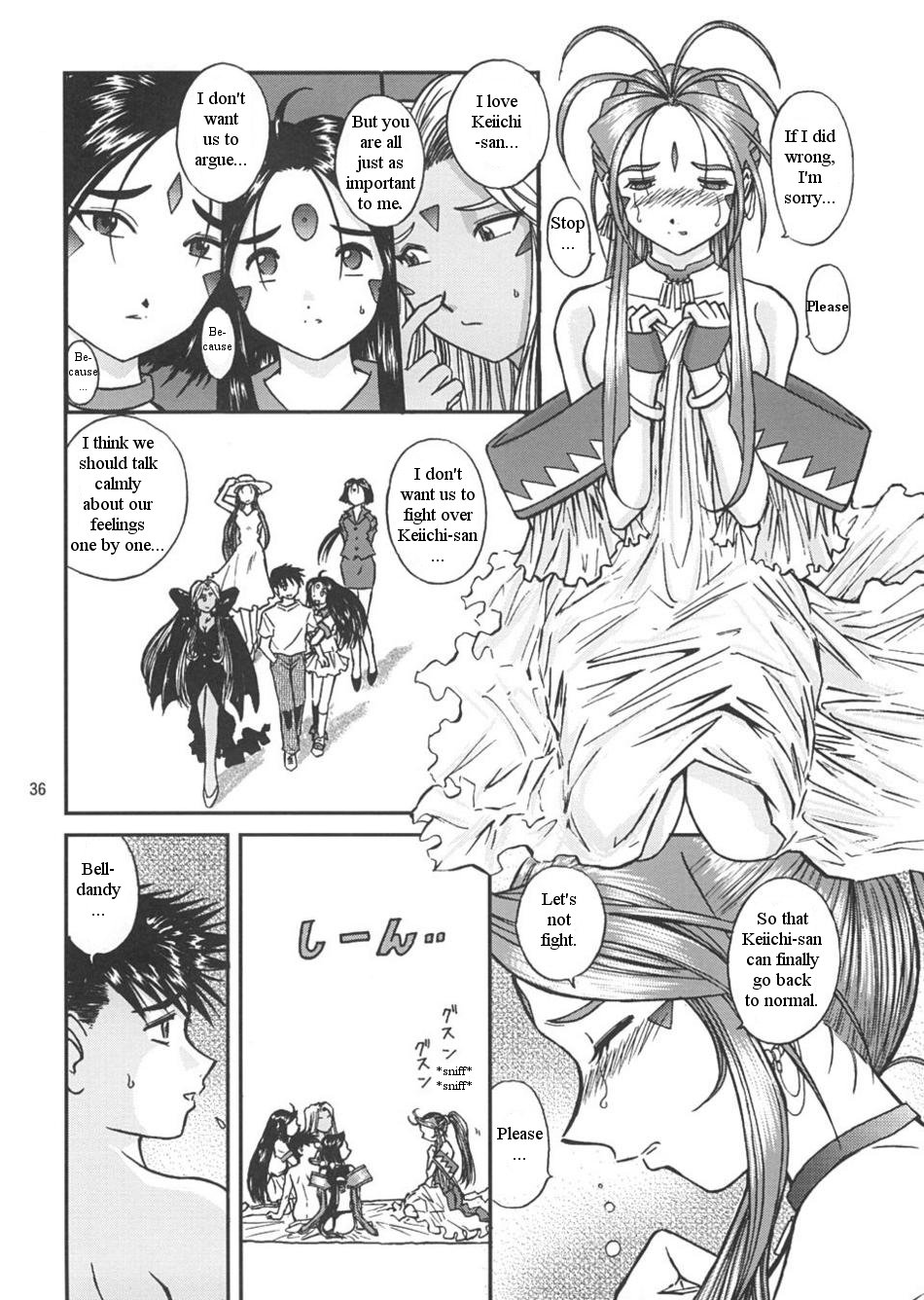[スタジオ・ワラビー (Bonehead)] ああっ女神さまの日曜日 (ああっ女神さまっ) [英訳]