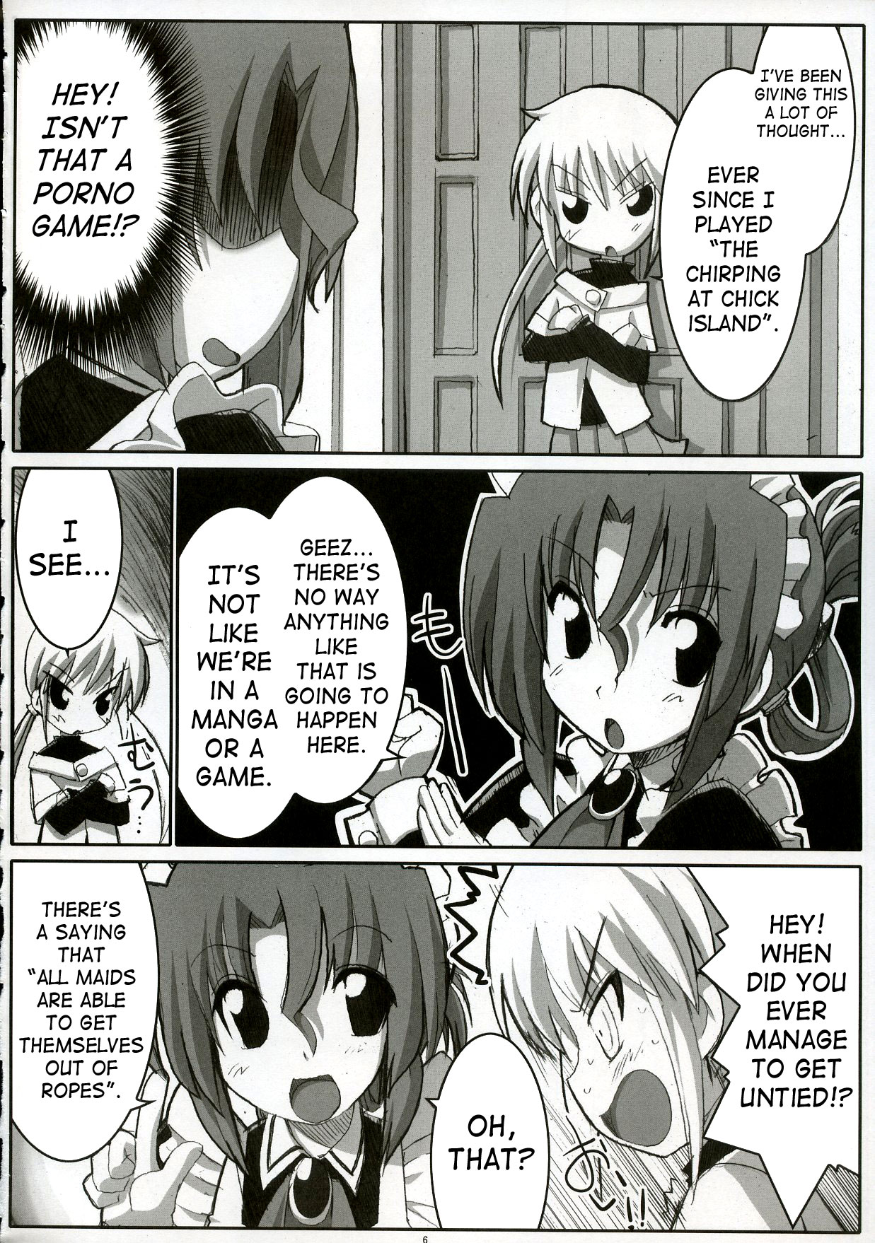 (C72) [たたらば (蔓木鋼音)] エロゲのごとく！！ Hayate the adult gamer (ハヤテのごとく!) [英訳]