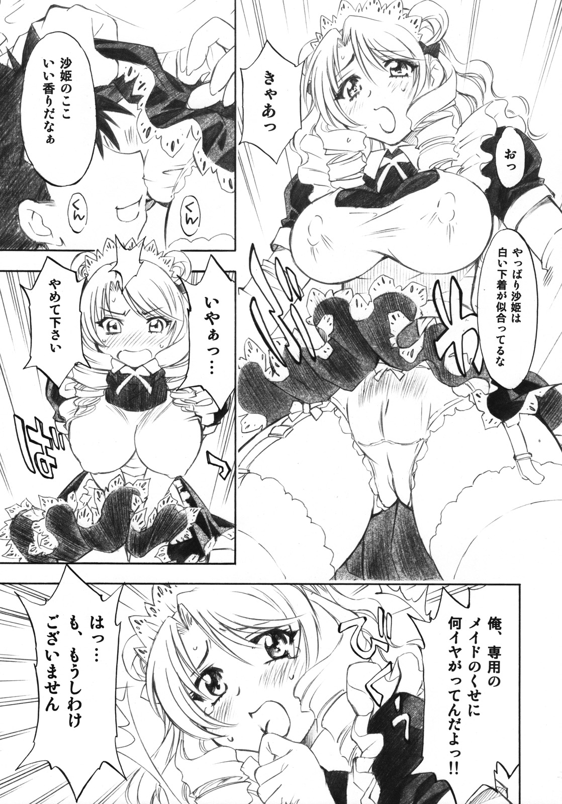 (C73) [スタジオ・ワラビー (渚ミナミ)] とらぶるっ娘 ～沙姫＆綾＆凛～ (ToLOVEる-とらぶる-)