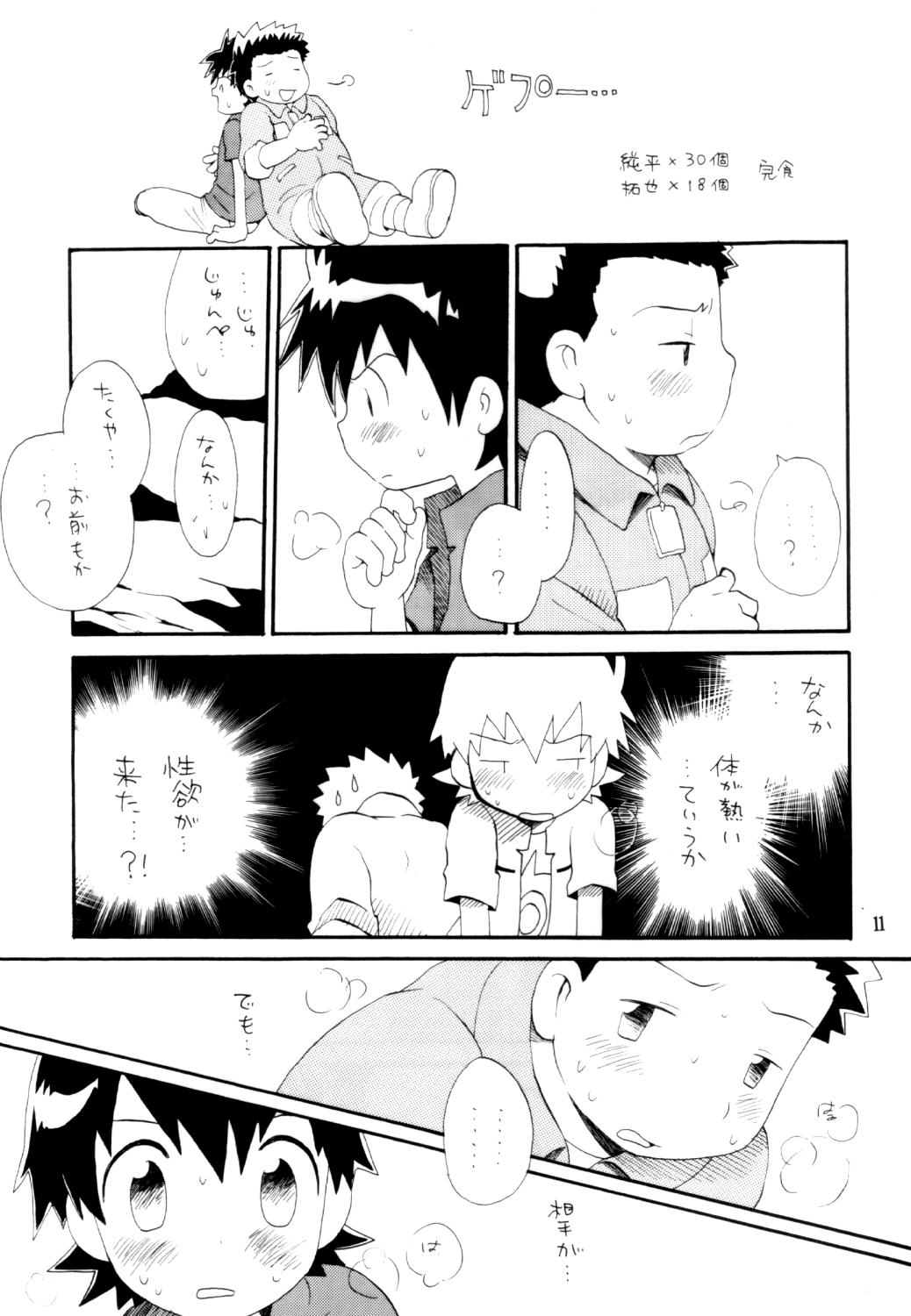 [くるぐるDNA (星逢ひろ)] いなづまロックドーム (デジモンフロンティア)