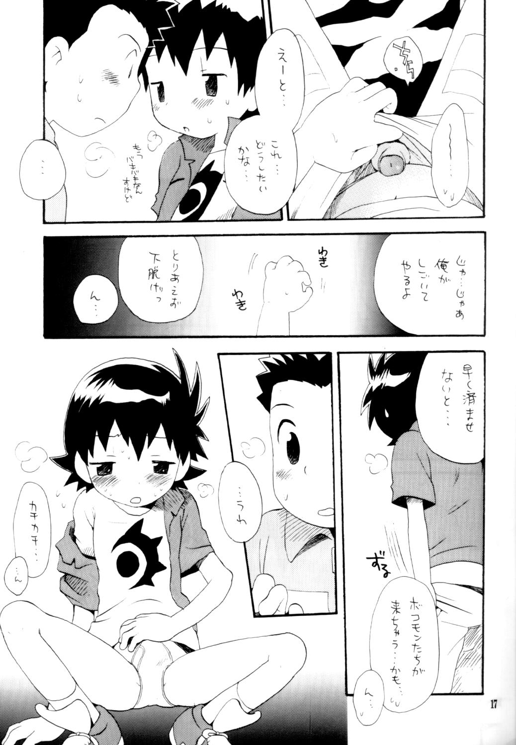 [くるぐるDNA (星逢ひろ)] いなづまロックドーム (デジモンフロンティア)