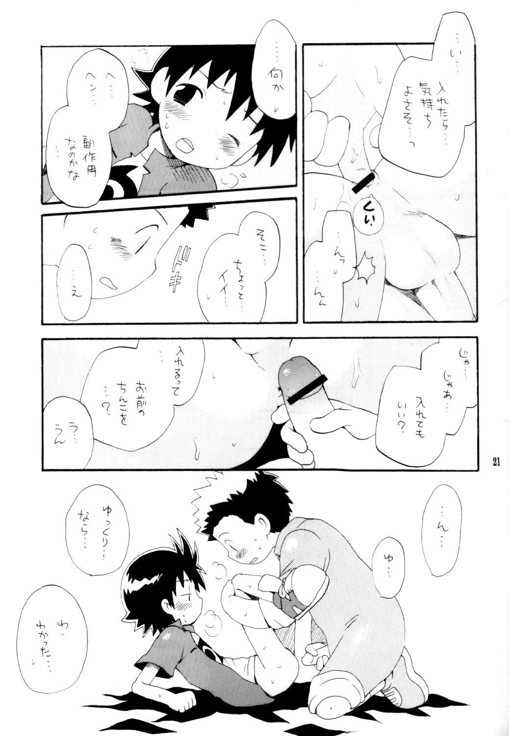 [くるぐるDNA (星逢ひろ)] いなづまロックドーム (デジモンフロンティア)