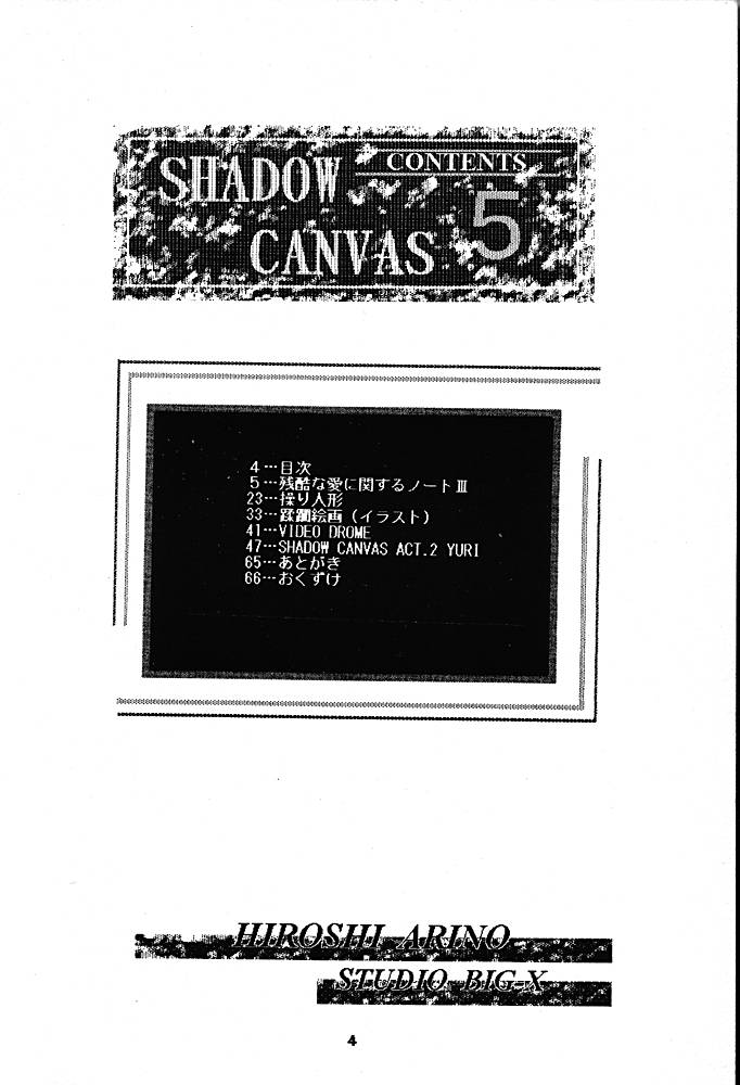 [スタジオBIG-X (ありのひろし)] Shadow Canvas 5 (セイバーマリオネットJ, ときめきメモリアル)