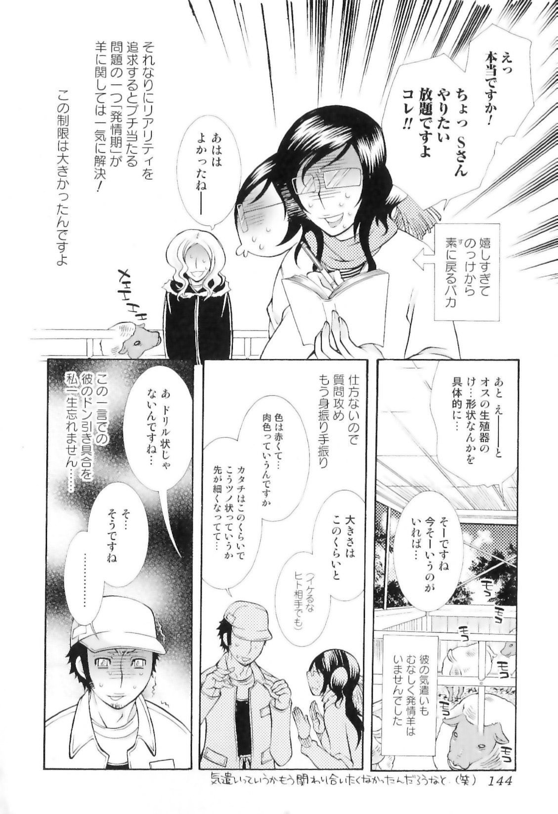 [服部ミツカ] 実録女流獣姦エロ漫画家!?