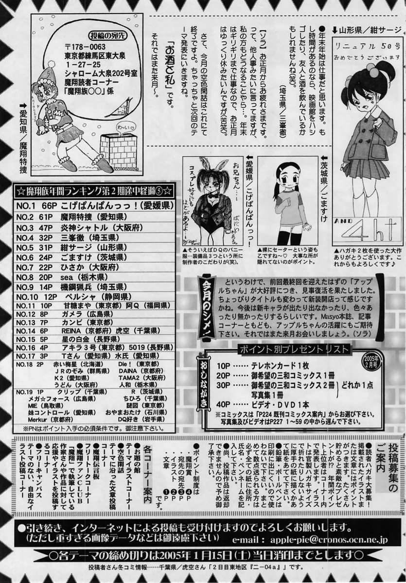 コミック・マショウ 2005年2月号