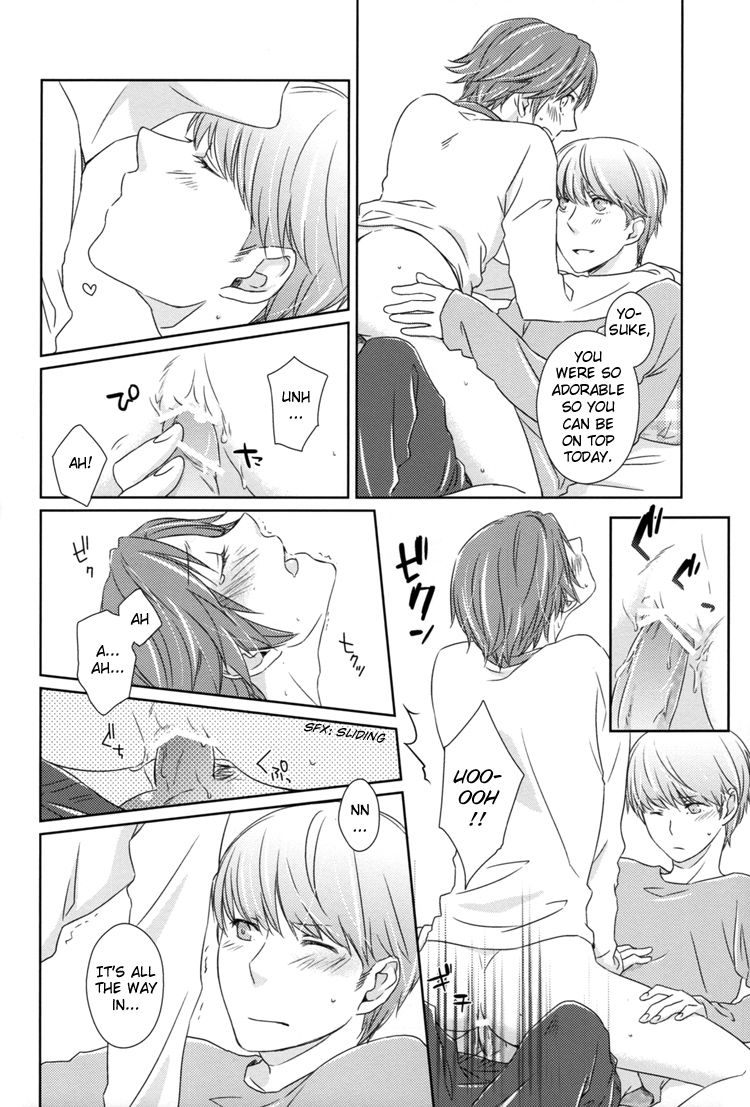 (C77) [幸福ジャンキィ (吉野珠)] Sweet Honey Kiss (ペルソナ4) [英訳]