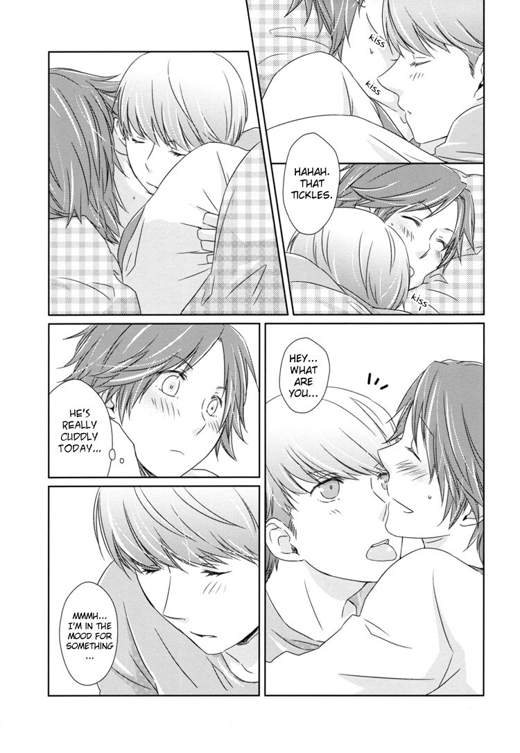 (C77) [幸福ジャンキィ (吉野珠)] Sweet Honey Kiss (ペルソナ4) [英訳]