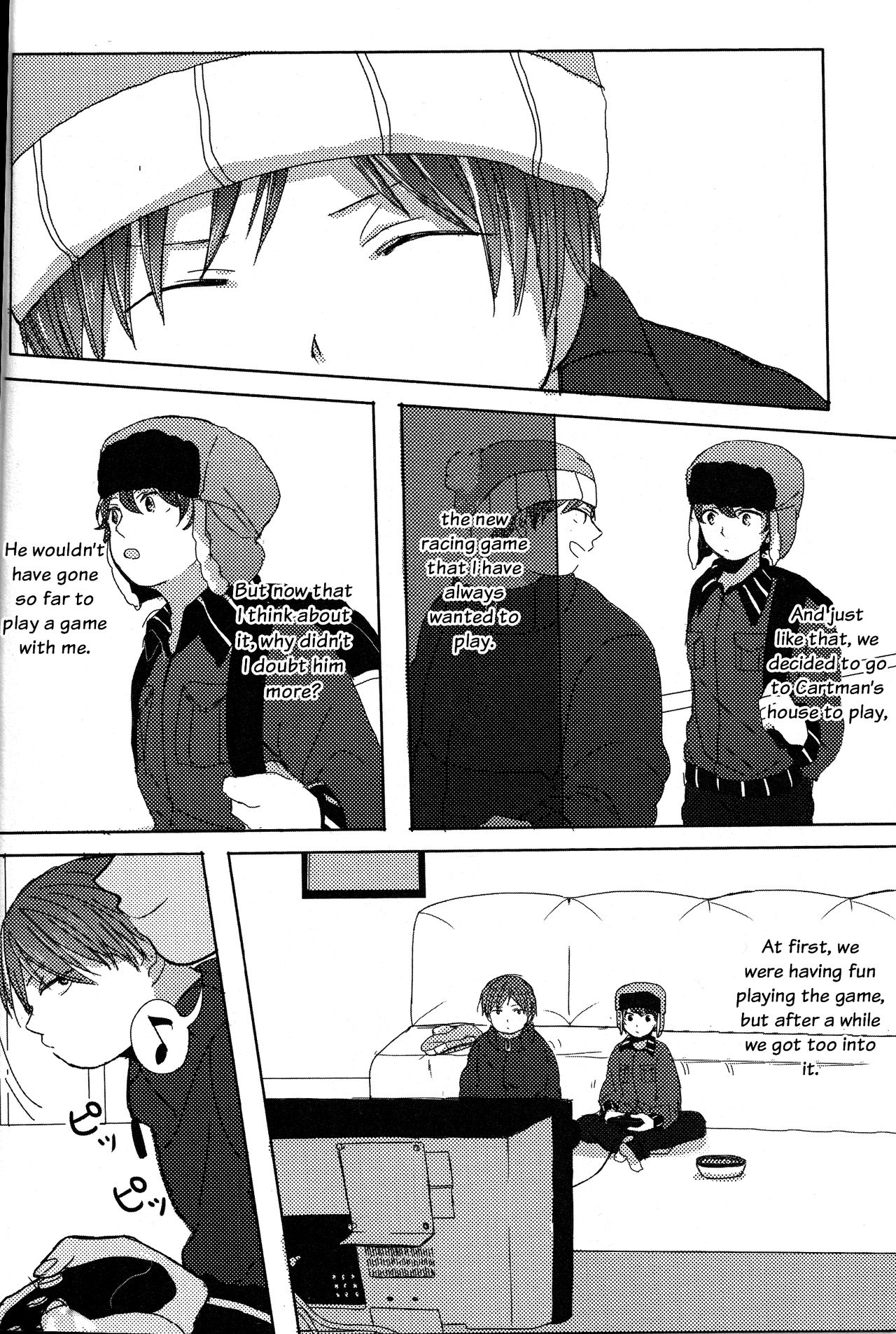 (HARUCC19) [深緑Paraiso (たびねこ)] SECOND GAME (サウスパーク) [英訳]